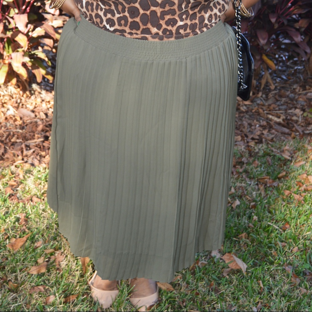 Pleated Skirt